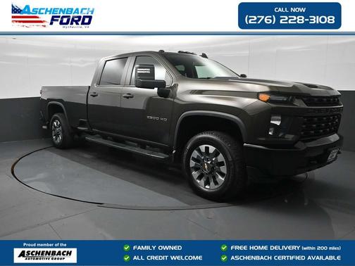 Greenstone Metallic 2022 Chevrolet Silverado 2500 Custom
