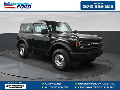 Shadow Black 2026 Ford Bronco Base