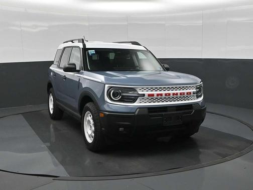 Azure Gray Metallic Tri-Coat 2026 Ford Bronco Sport Heritage