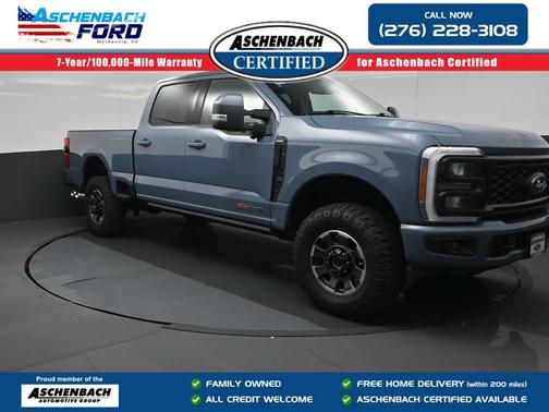 Azure Gray Metallic Tri-Coat 2023 Ford F-250 Lariat
