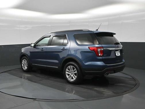 Blue Metallic 2018 Ford Explorer XLT