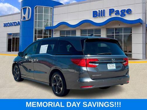 Modern Steel Metallic 2023 Honda Odyssey Elite