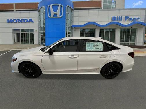 Platinum White Pearl 2026 Honda Civic Sport