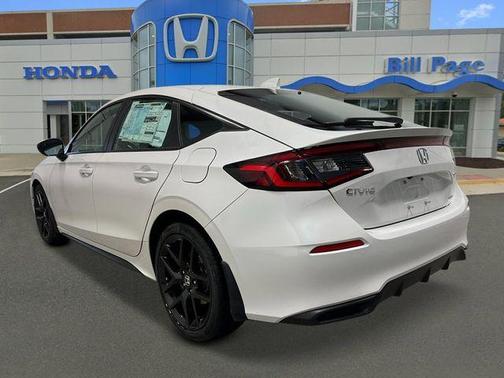 Platinum White Pearl 2026 Honda Civic Hybrid Sport