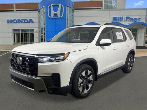 Platinum White Pearl 2026 Honda Pilot Elite