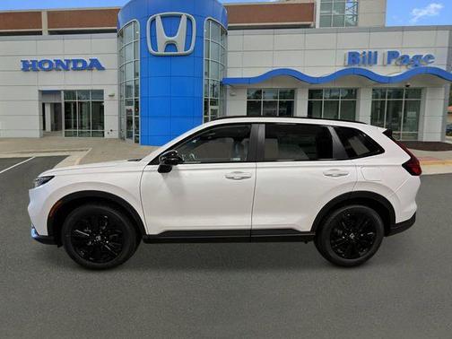 Platinum White Pearl 2026 Honda CR-V Hybrid Sport Touring