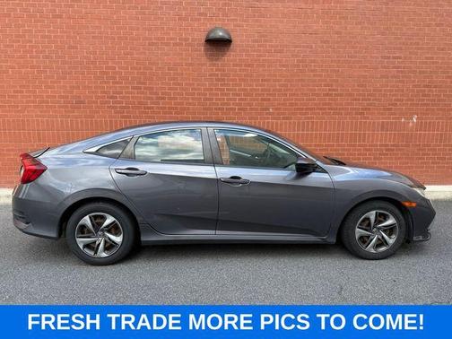 Modern Steel Metallic 2019 Honda Civic LX