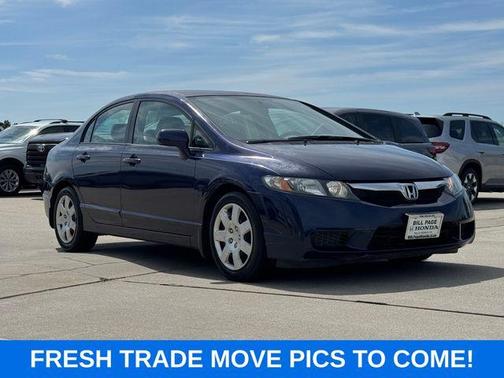 Royal Blue Pearl 2010 Honda Civic LX