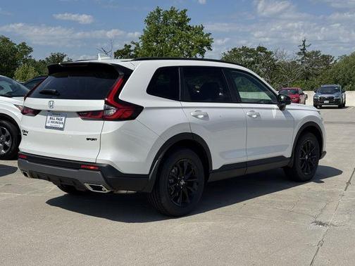Platinum White Pearl 2026 Honda CR-V Hybrid Sport