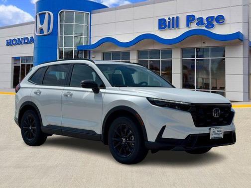 Platinum White Pearl 2026 Honda CR-V Hybrid Sport