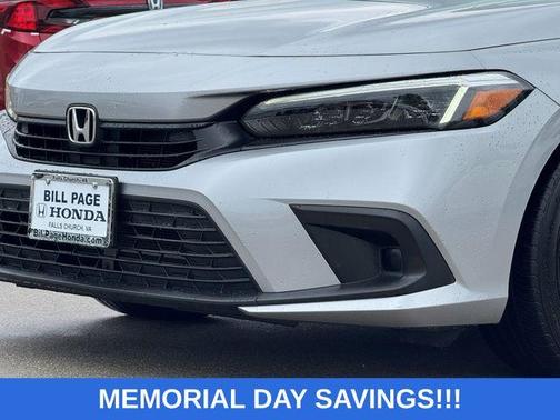 Silver 2024 Honda Civic Sport