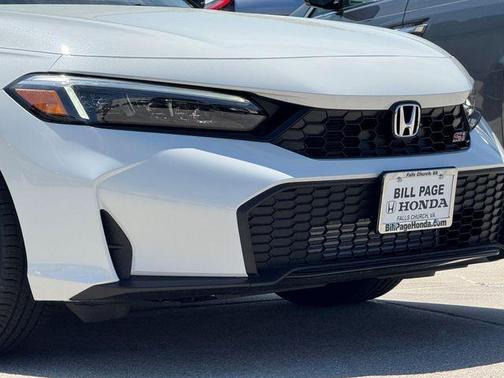 Platinum White Pearl 2026 Honda Civic Si Base