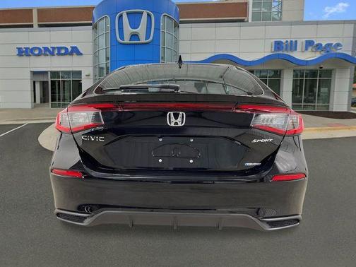 Crystal Black Pearl 2026 Honda Civic Hybrid Sport
