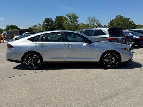 Silver 2026 Honda Accord Hybrid Sport