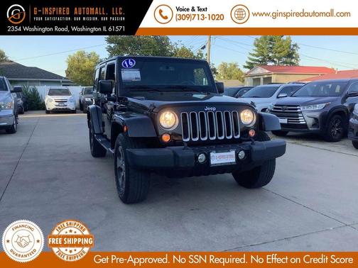2016 Jeep Wrangler Unlimited Sahara