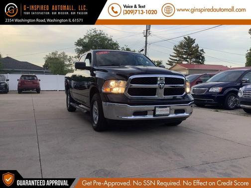 Diamond Black Crystal Pearlcoat 2020 RAM 1500 Tradesman