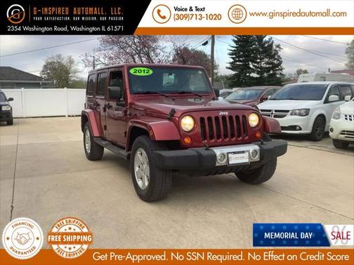 2012 Jeep Wrangler Unlimited Sahara