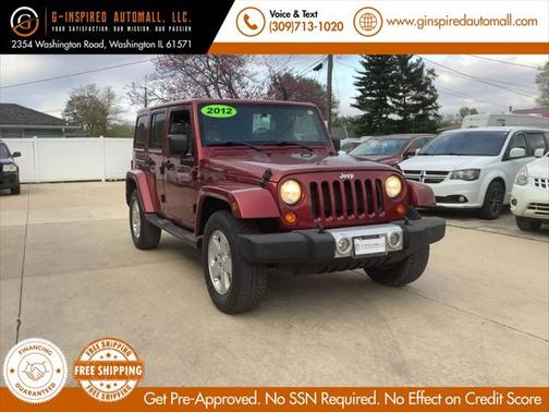 2012 Jeep Wrangler Unlimited Sahara