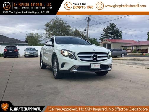 Cirrus White 2015 Mercedes-Benz GLA-Class 4MATIC