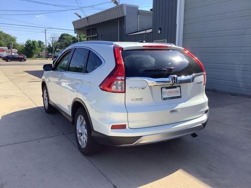 White Diamond Pearl 2016 Honda CR-V EX-L