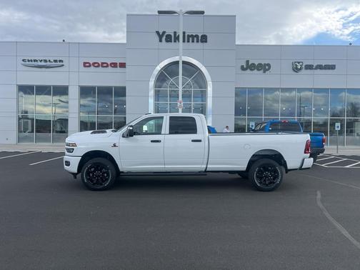 Bright White Clearcoat 2026 RAM 2500 Black Express