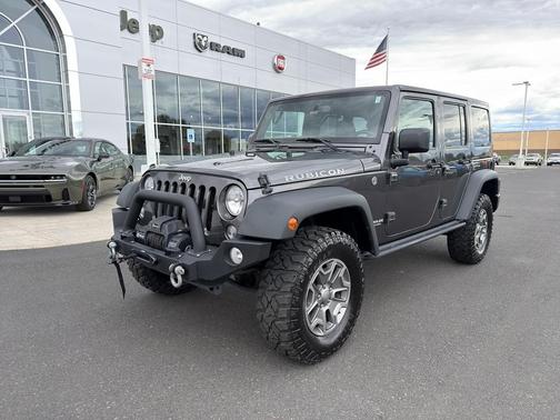 Granite Crystal Metallic 2017 Jeep Wrangler Unlimited Rubicon