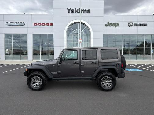 Granite Crystal Metallic 2017 Jeep Wrangler Unlimited Rubicon