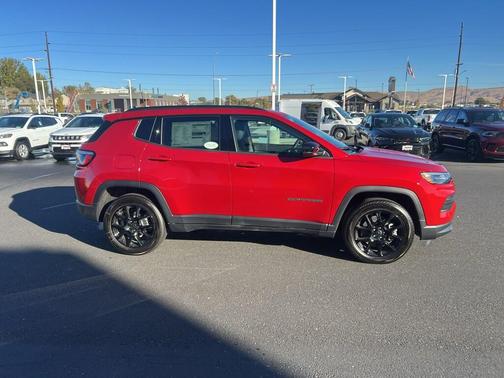 Red 2026 Jeep Compass Latitude
