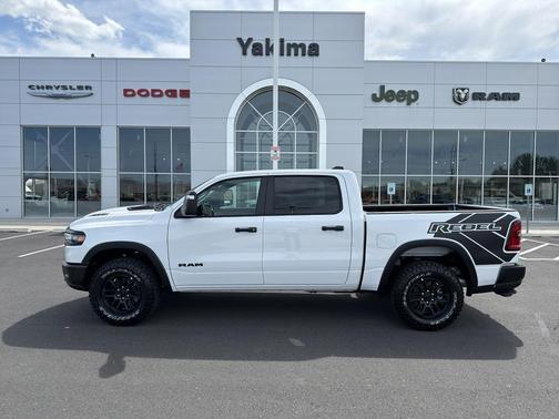 Bright White Clearcoat 2026 RAM 1500 Rebel