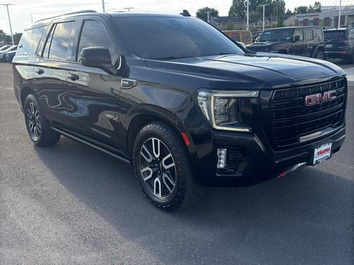 Onyx Black 2021 GMC Yukon AT4