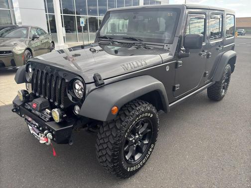 Granite Crystal Clearcoat Metallic 2016 Jeep Wrangler Unlimited Sport