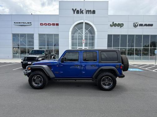 Ocean Blue Metallic 2018 Jeep Wrangler Unlimited Rubicon