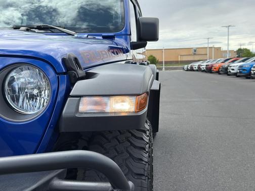 Ocean Blue Metallic 2018 Jeep Wrangler Unlimited Rubicon