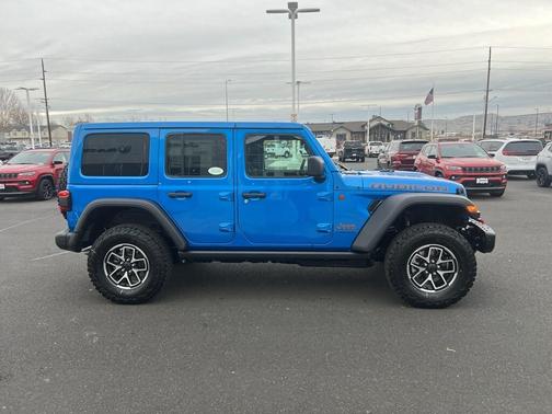 Hydro Blue Pearlcoat 2026 Jeep Wrangler Rubicon