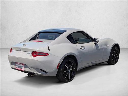 Deep Crystal Blue Mica 2025 Mazda MX-5 Miata RF Grand Touring