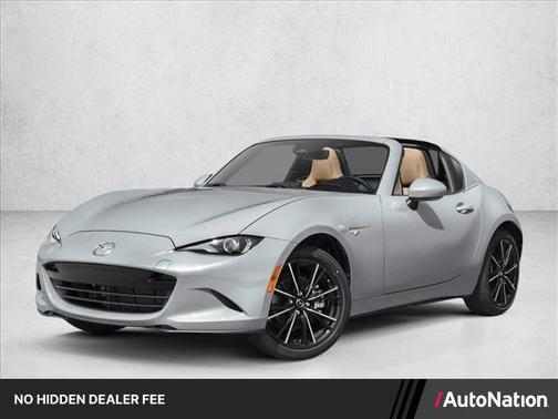 Deep Crystal Blue Mica 2025 Mazda MX-5 Miata RF Grand Touring