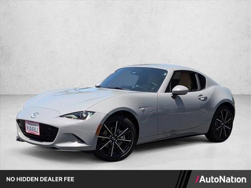 Deep Crystal Blue Mica 2025 Mazda MX-5 Miata RF Grand Touring