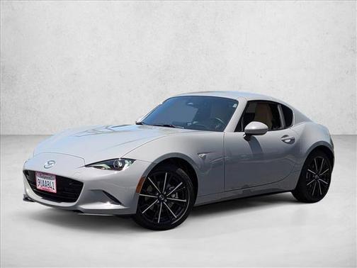 Deep Crystal Blue Mica 2025 Mazda MX-5 Miata RF Grand Touring