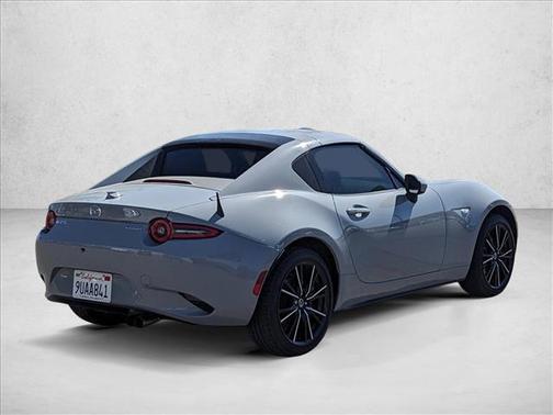 Deep Crystal Blue Mica 2025 Mazda MX-5 Miata RF Grand Touring