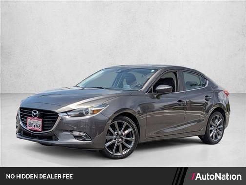 Machine Gray Metallic 2018 Mazda Mazda3 Grand Touring