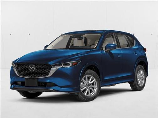 Deep Crystal Blue Mica 2025 Mazda CX-5 2.5 S Preferred Package