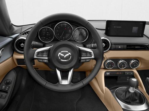 Jet Black Mica 2026 Mazda MX-5 Miata RF Grand Touring