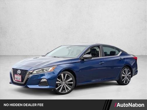 Deep Blue Pearl 2021 Nissan Altima SR FWD