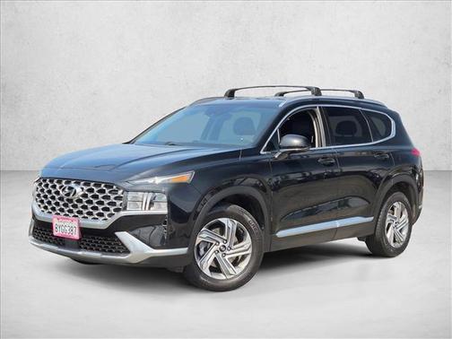 Twilight Black 2021 Hyundai SANTA FE SEL 2.4