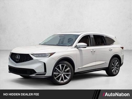 Platinum White Pearl 2025 Acura MDX Technology Package