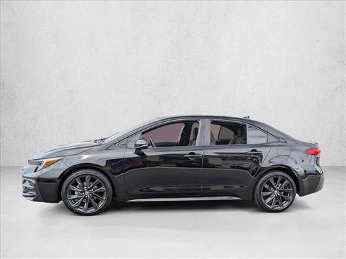 Midnight Black Metallic 2024 Toyota Corolla SE