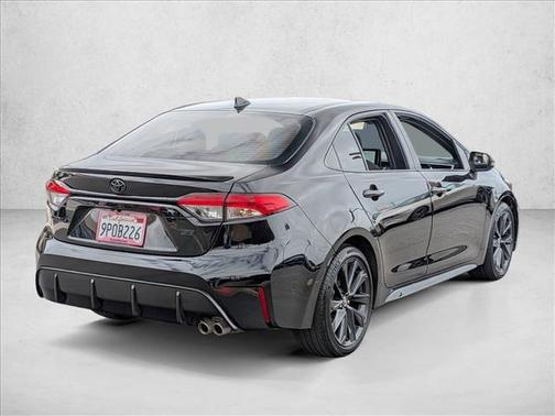 Midnight Black Metallic 2024 Toyota Corolla SE