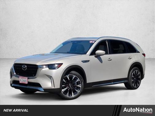 Platinum Quartz 2024 Mazda CX-90 PHEV Premium