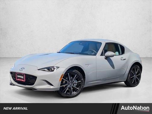 Machine Gray Metallic 2026 Mazda MX-5 Miata RF Grand Touring