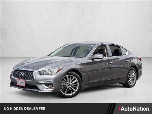 Graphite Shadow 2023 INFINITI Q50 3.0t LUXE